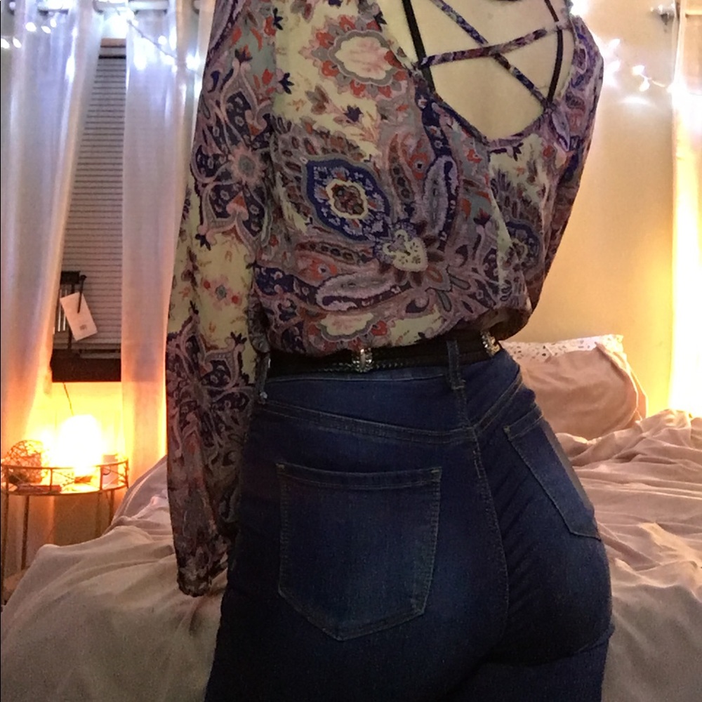 Light boho blouse